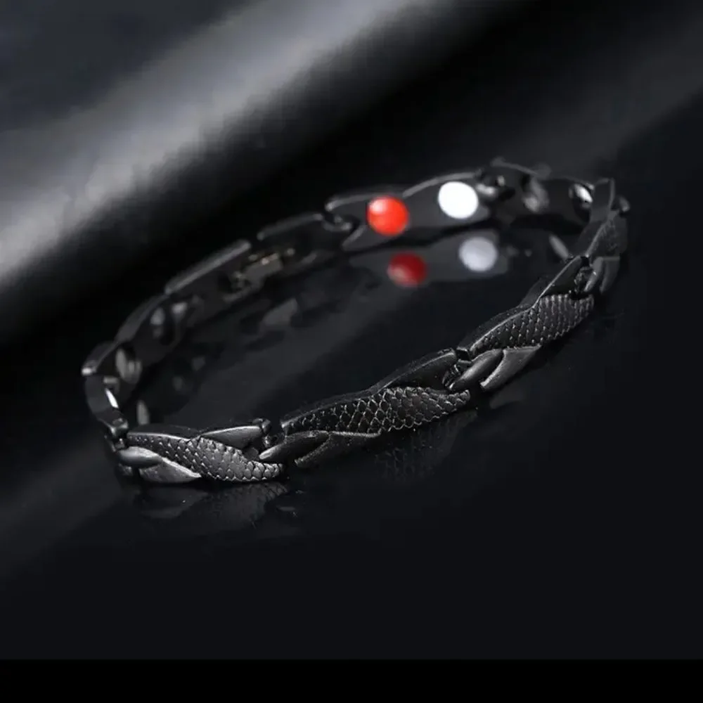 Casual Retro Fashion Pattern Magnetic Bracelet